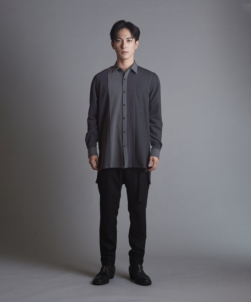 カラーブロッキングロングSH