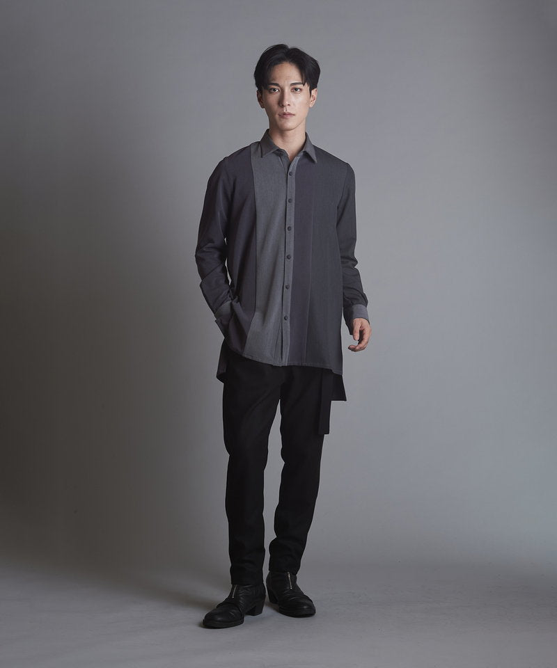 カラーブロッキングロングSH