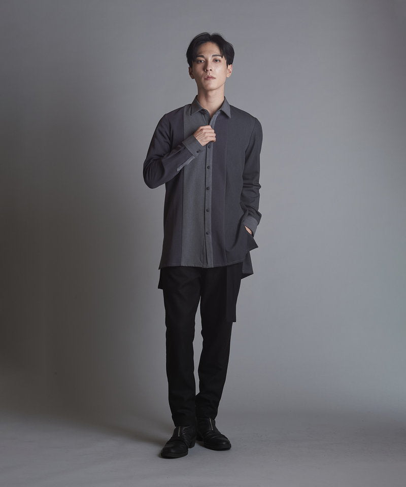 カラーブロッキングロングSH