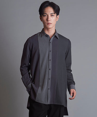 カラーブロッキングロングSH