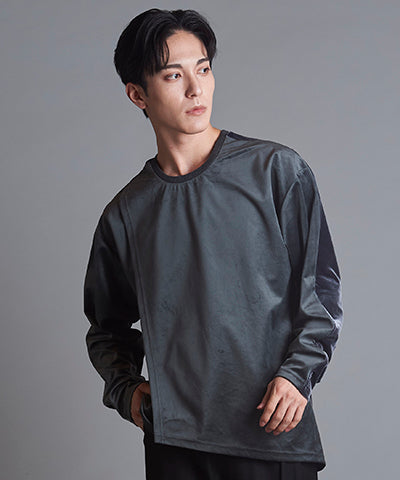 2wayフェイクレイヤードロンT