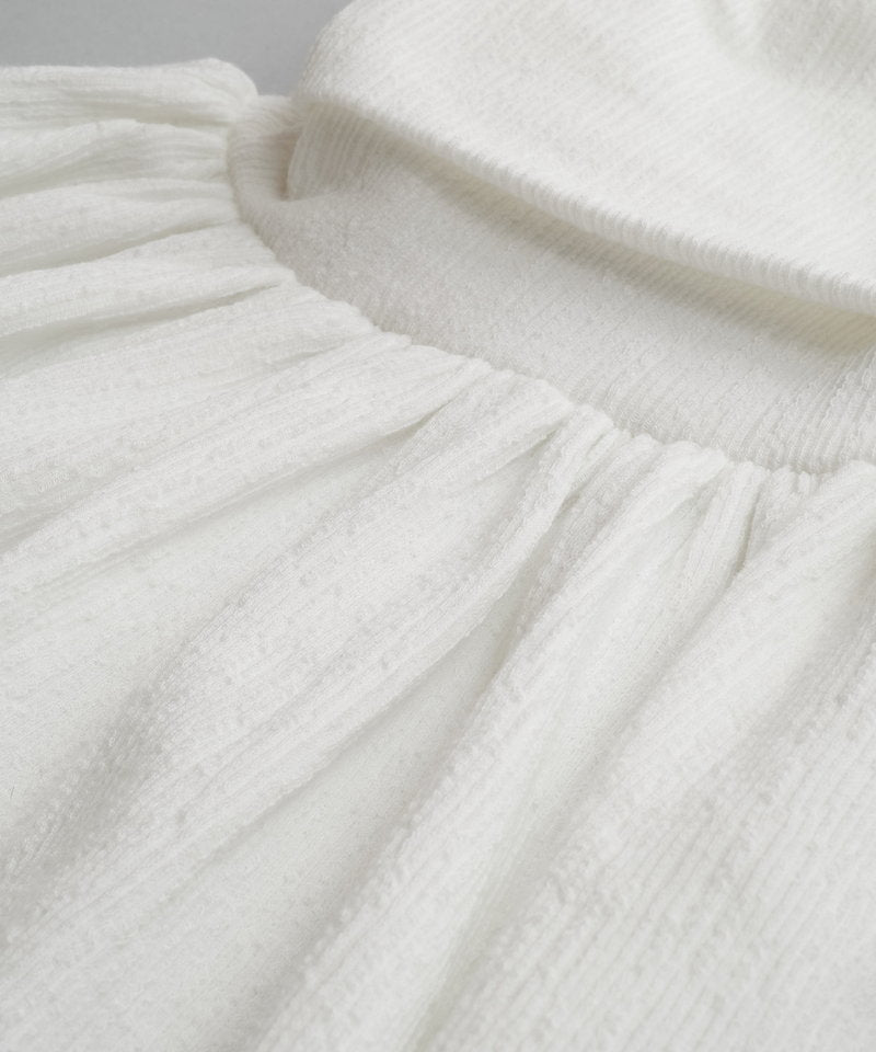 ランダムテレコタートルネックロンT