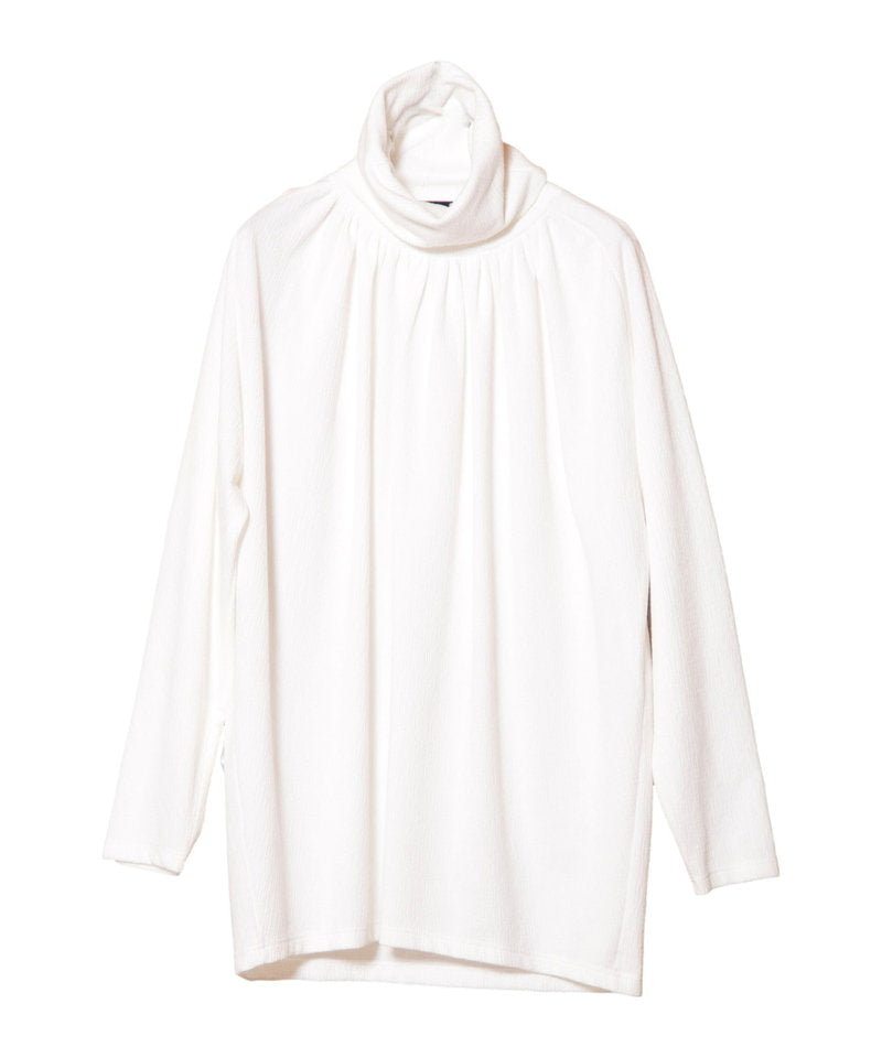 ランダムテレコタートルネックロンT