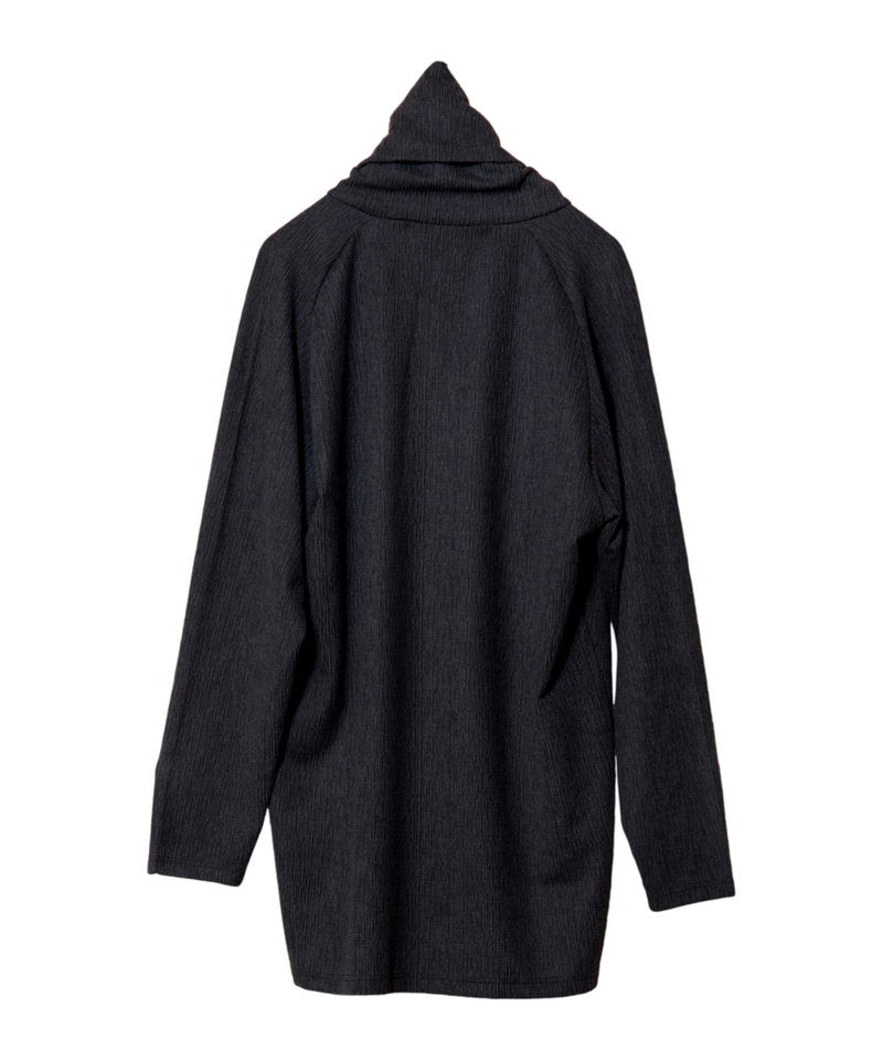 ランダムテレコタートルネックロンT