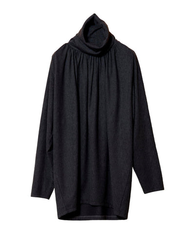 ランダムテレコタートルネックロンT