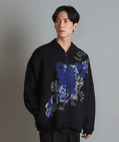 Flower JQ Knit MA-1 BLZ