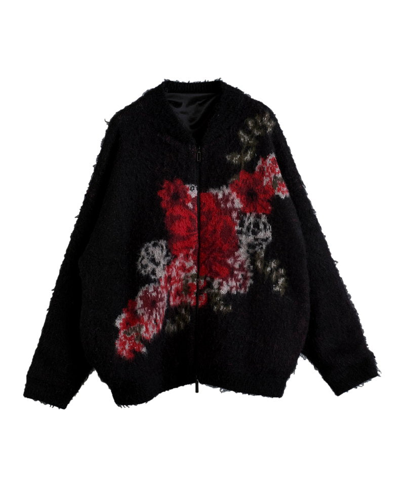 Flower JQ Knit MA-1 BLZ