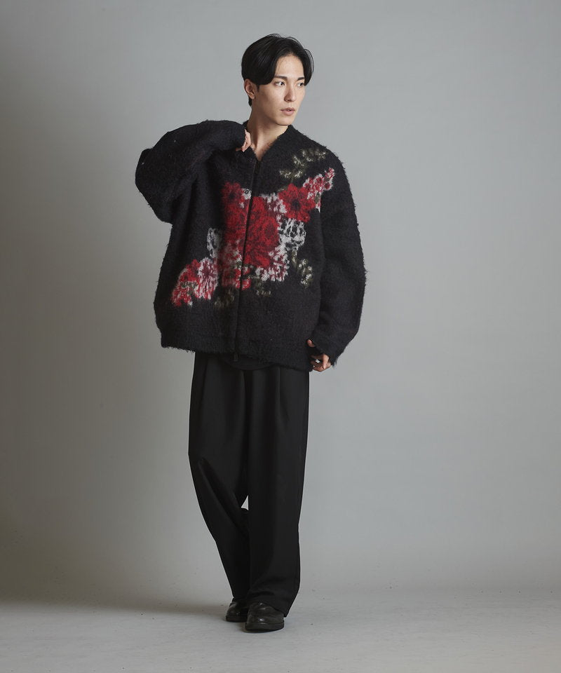 Flower JQ Knit MA-1 BLZ