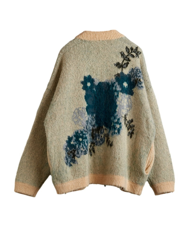 Flower JQ Knit MA-1 BLZ