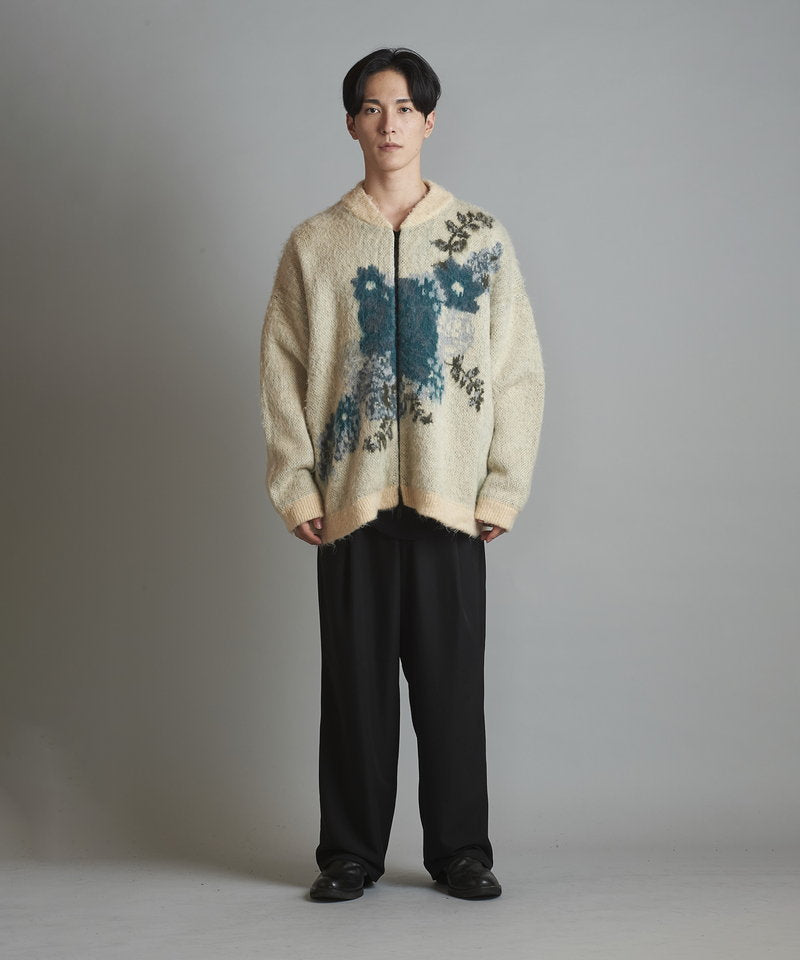 Flower JQ Knit MA-1 BLZ