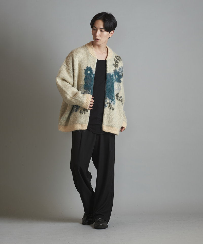 Flower JQ Knit MA-1 BLZ