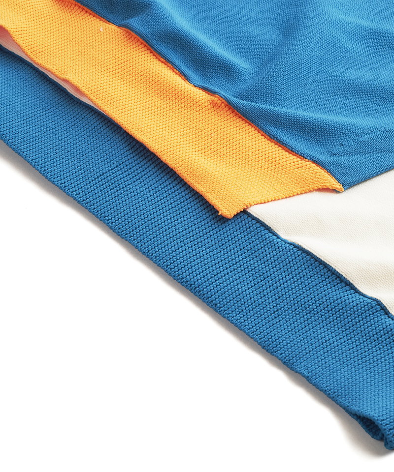 レイヤードドルマンスリーブニットPO