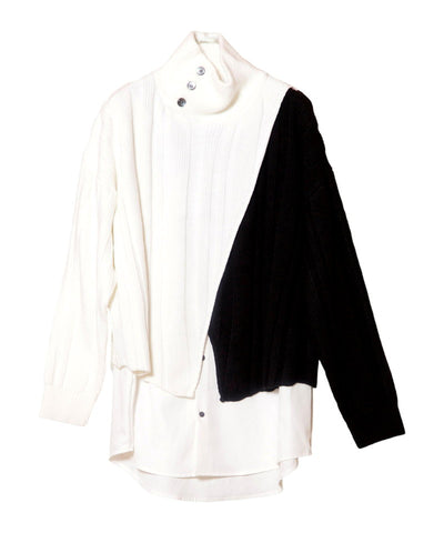 ドッキングニットタートルネックPO