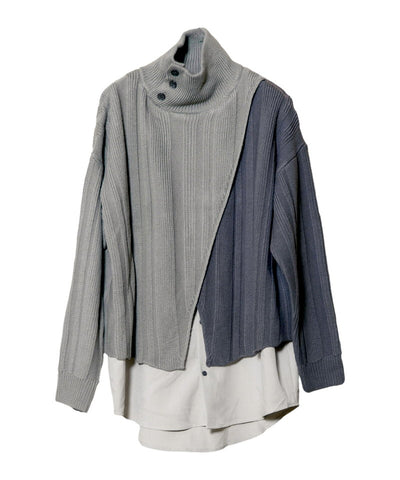 ドッキングニットタートルネックPO