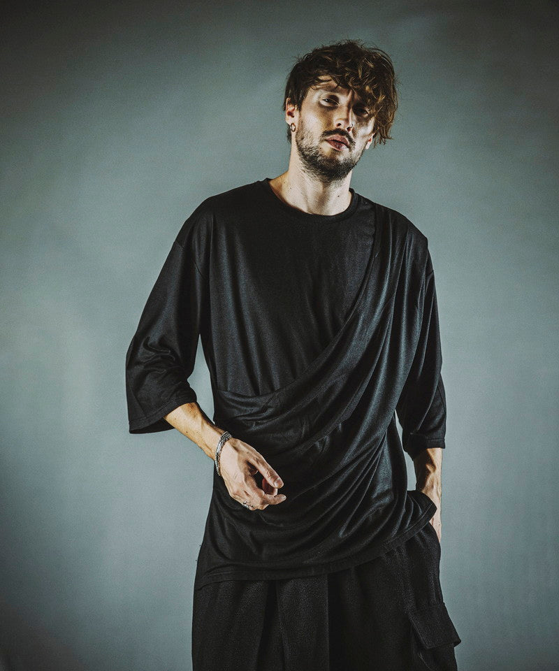 レイヤードドレープBIG-T