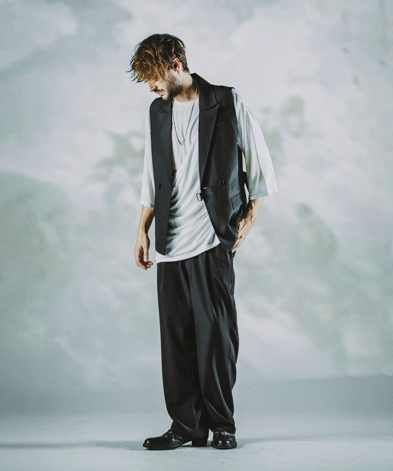 レイヤードドレープBIG-T