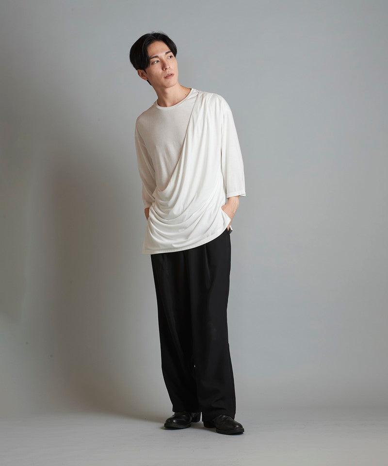 レイヤードドレープBIG-T