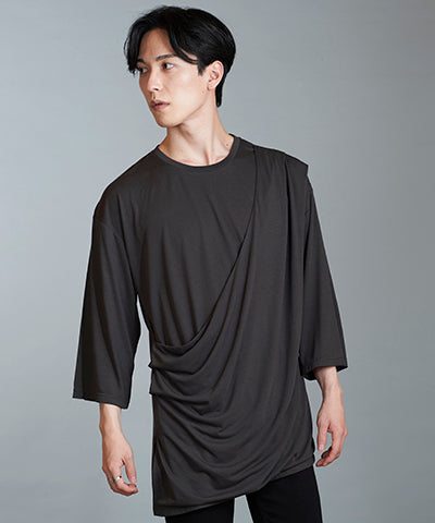 レイヤードドレープBIG-T