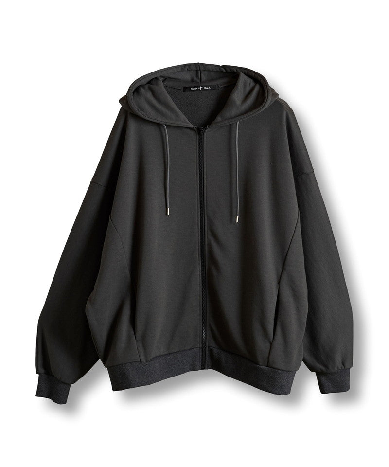 Big Dolman Zip Parka