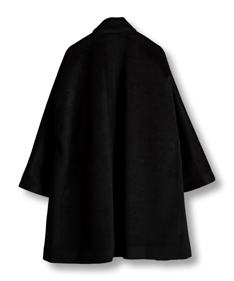 Double-breasted BIG poncho