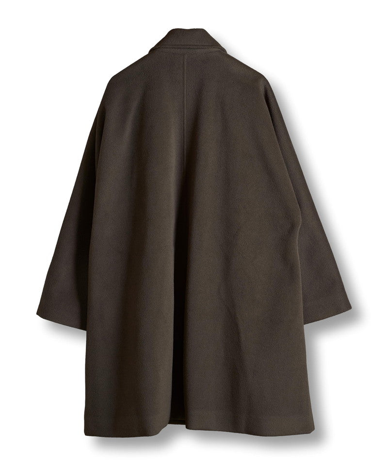 Double-breasted BIG poncho