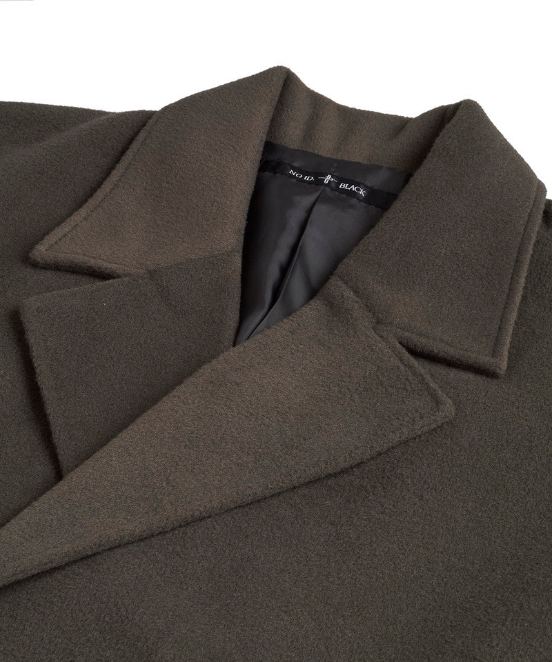 Double-breasted BIG poncho