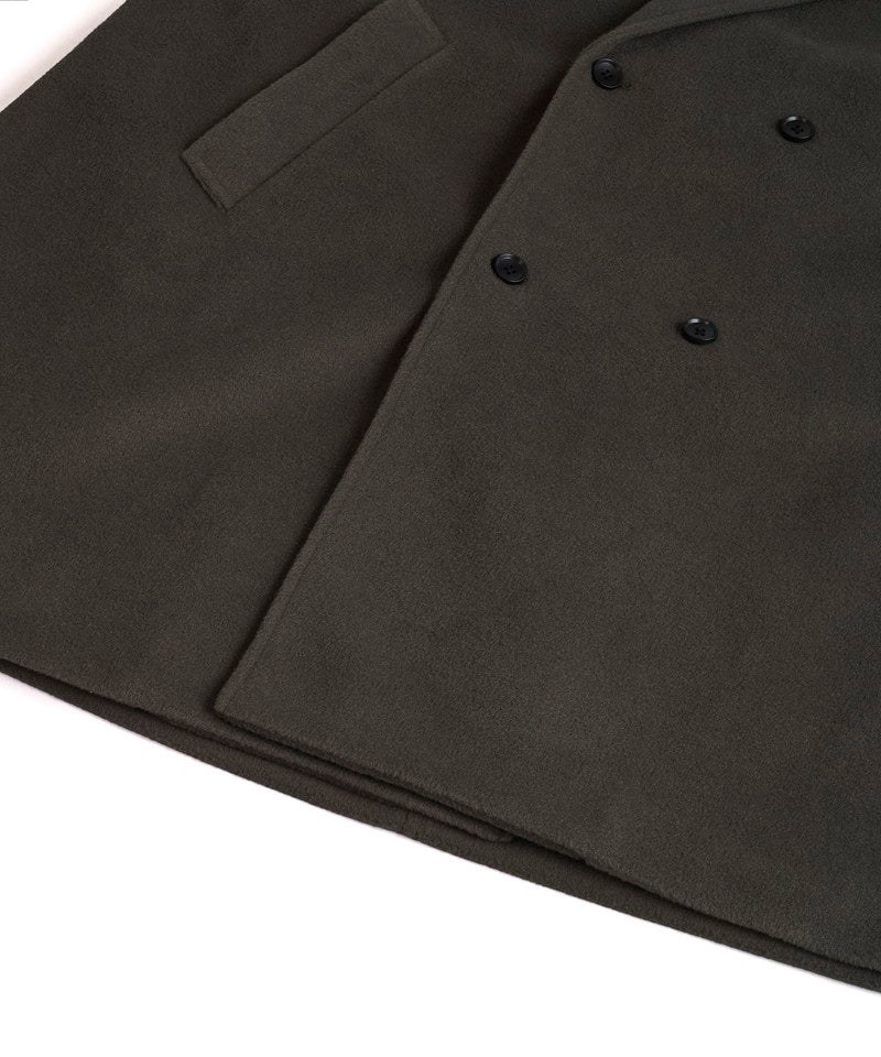 Double-breasted BIG poncho