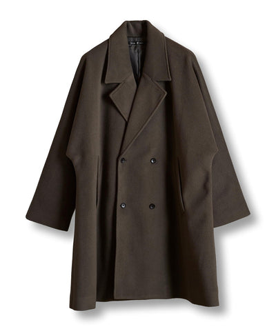 Double-breasted BIG poncho