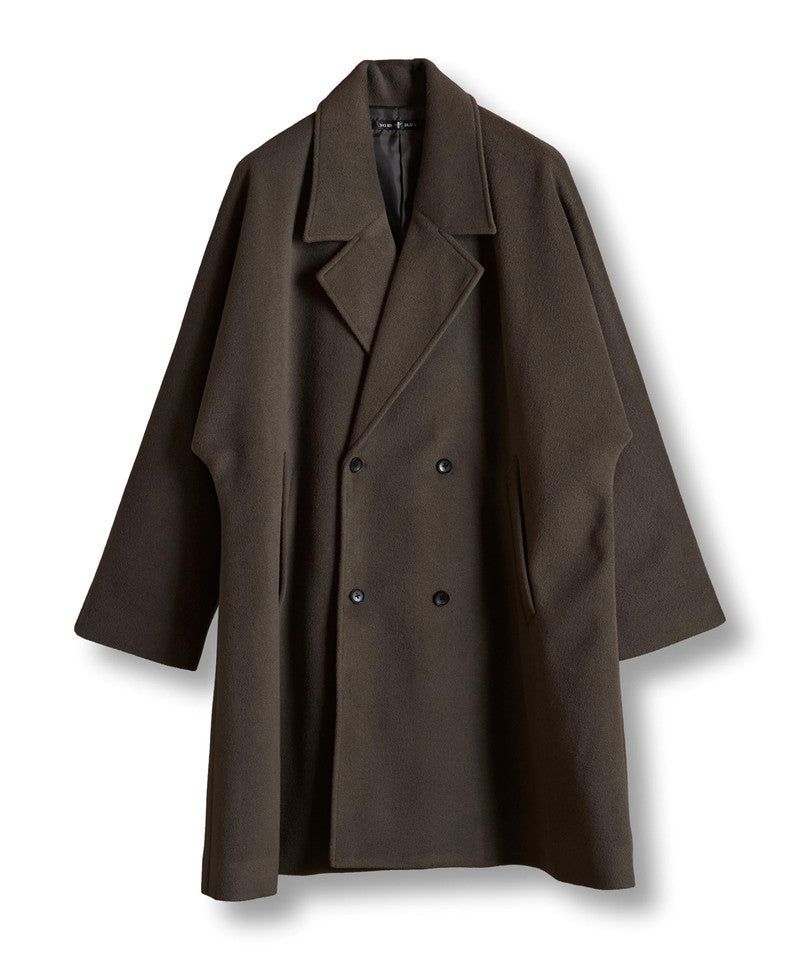 Double-breasted BIG poncho