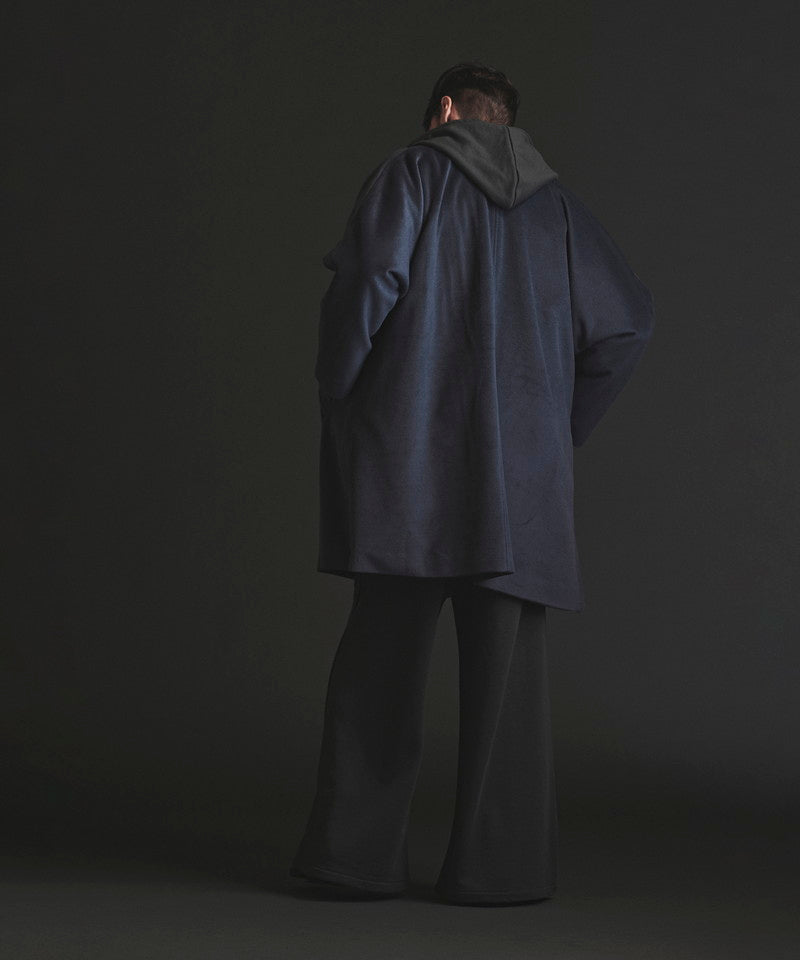 Double-breasted BIG poncho