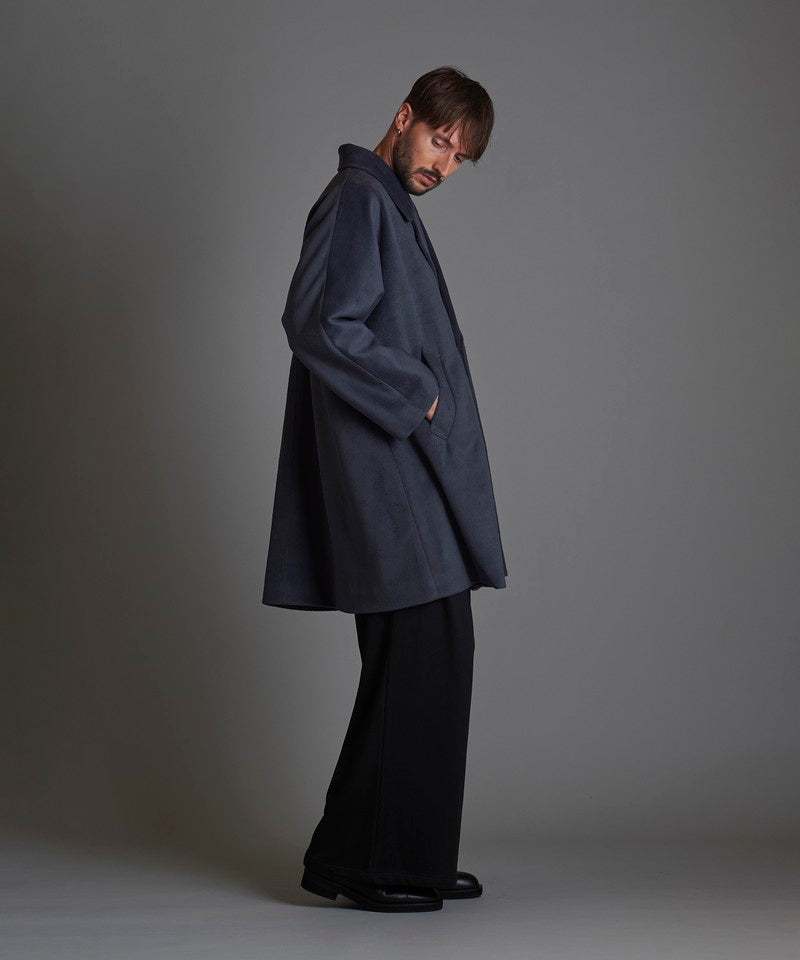 Double-breasted BIG poncho