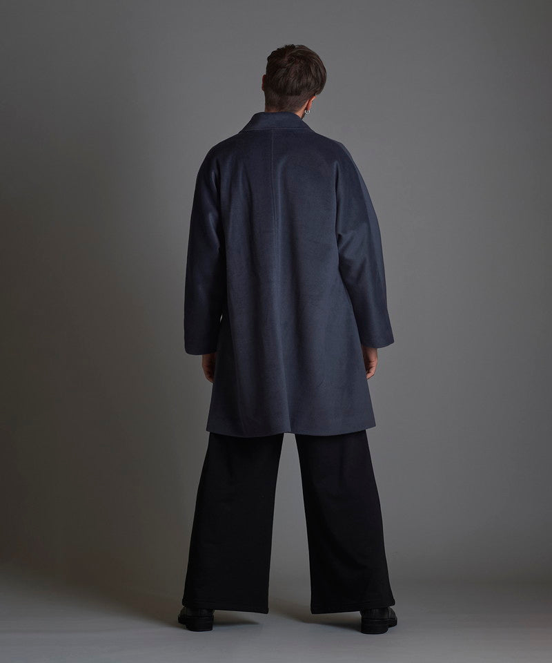 Double-breasted BIG poncho