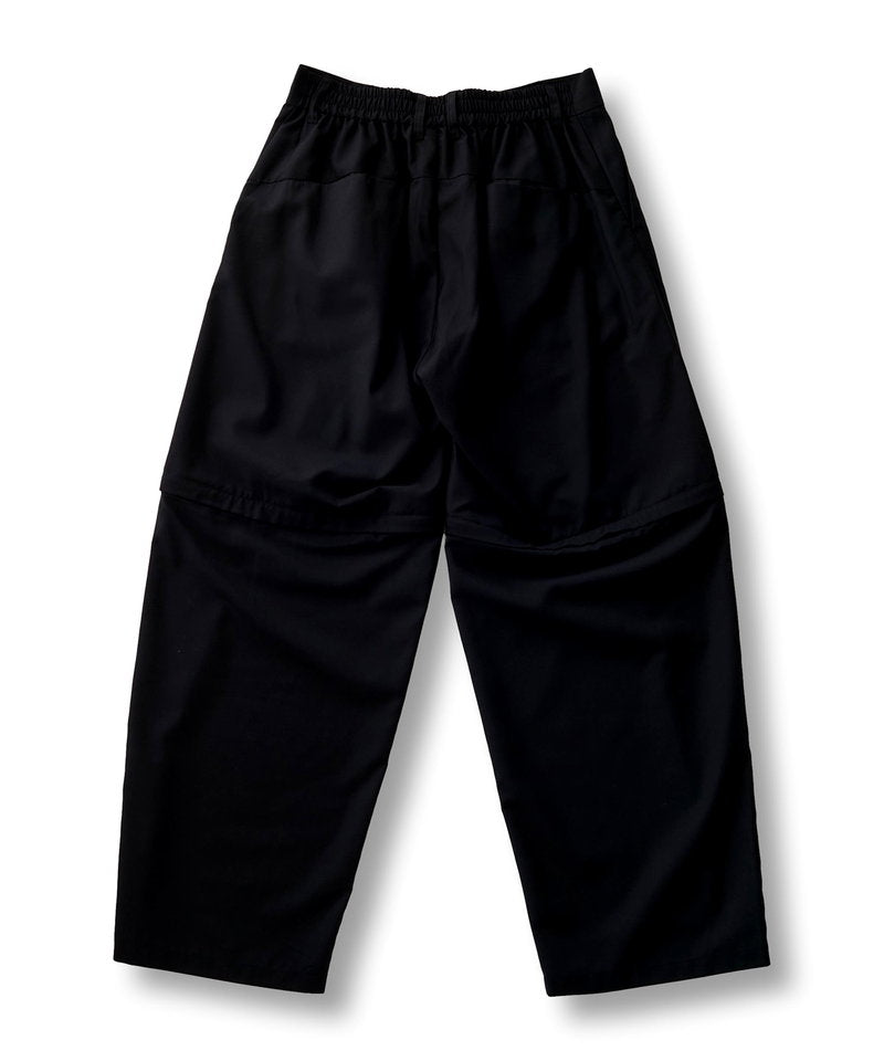 Separate ZIP Wide Trousers