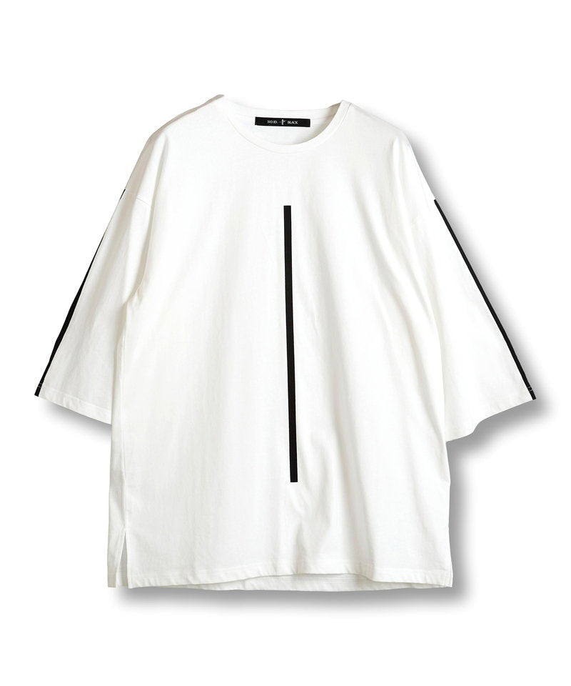 Line Print 3/4 Sleeve BIG-T