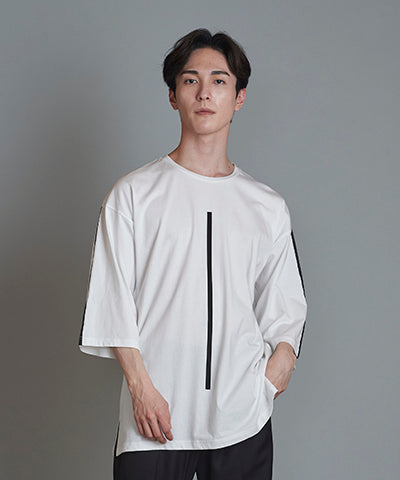 Line Print 3/4 Sleeve BIG-T