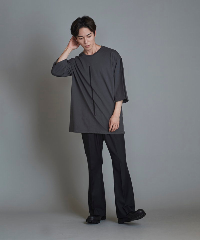 Line Print 3/4 Sleeve BIG-T