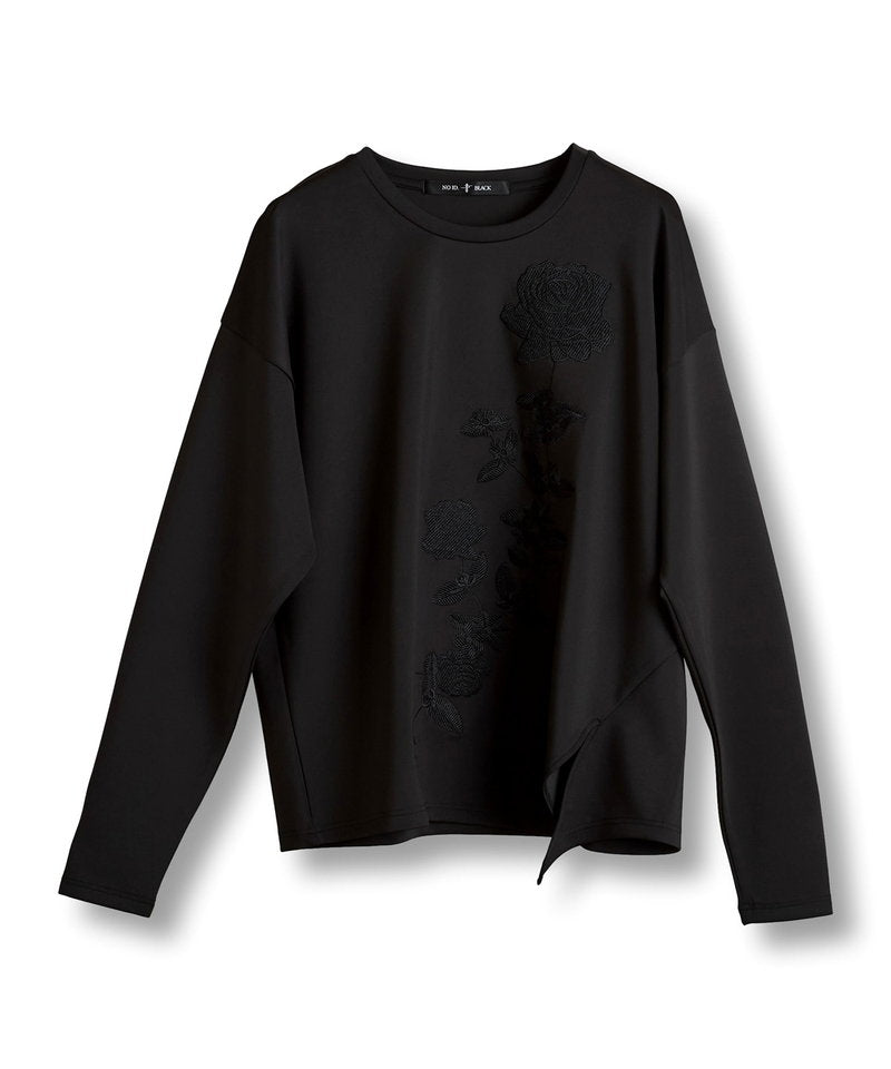 Embroidered BIG long sleeve T-shirt