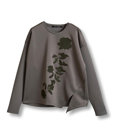 Embroidered BIG long sleeve T-shirt