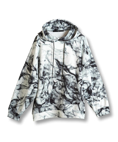 Pattern Print Big Parka