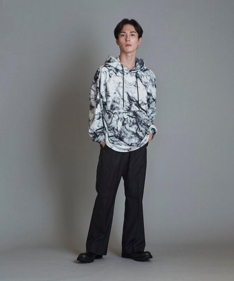 Pattern Print Big Parka