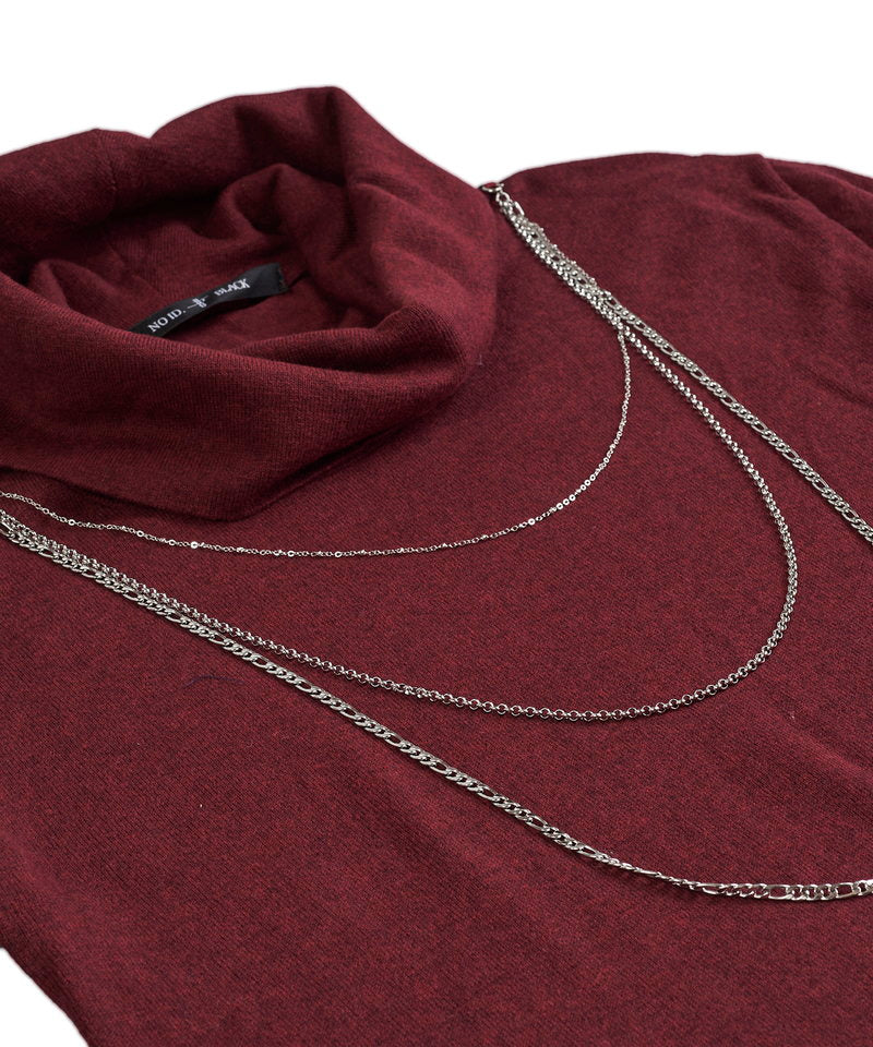 Chain off turtle knit PO