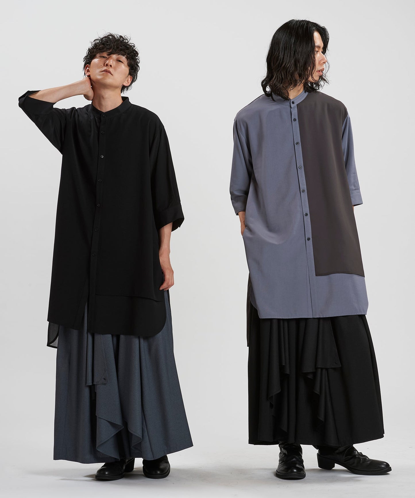 BLACK Model:H169cm / GRAY Model:H180cm