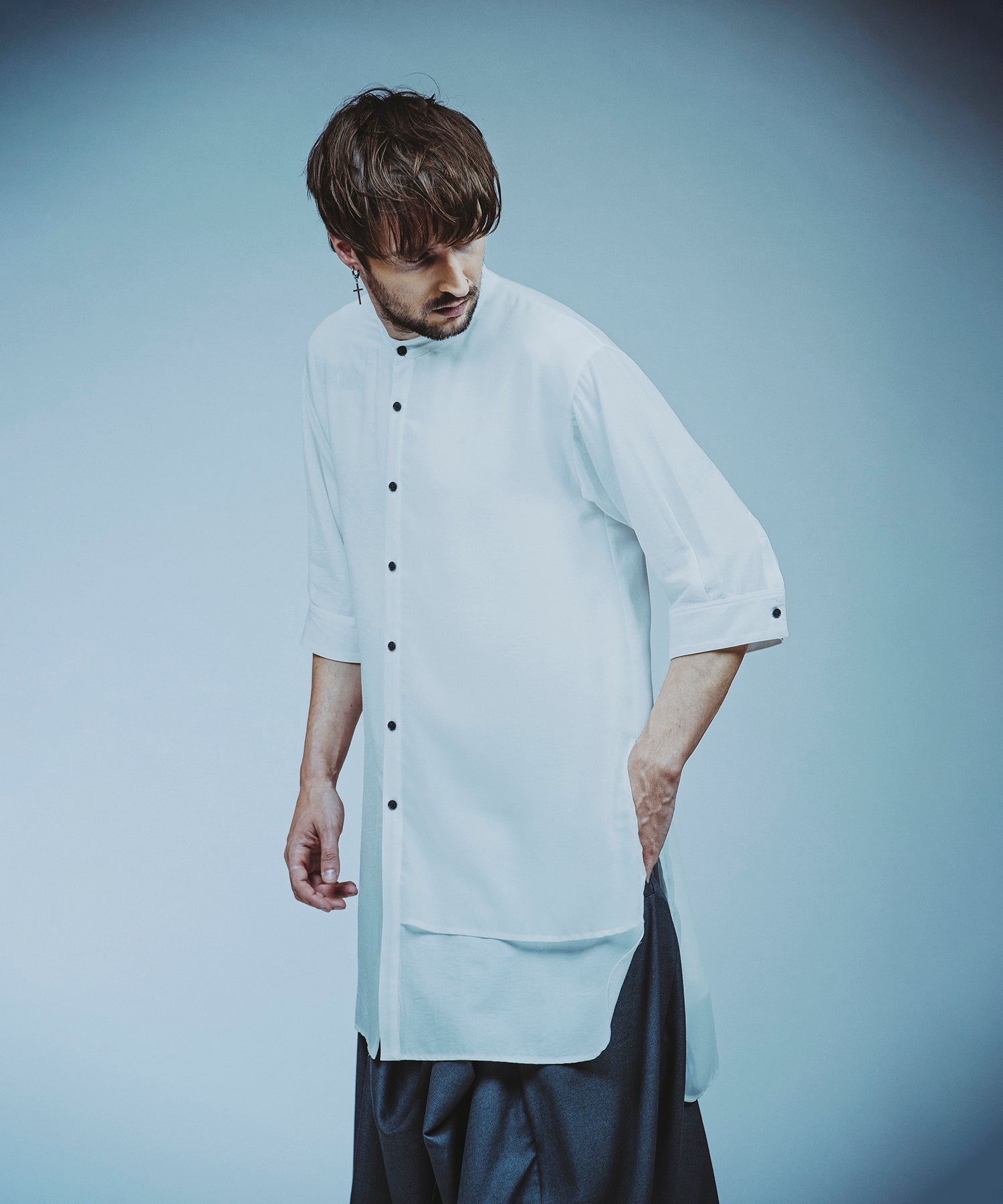 WHITE Model:H182cm
