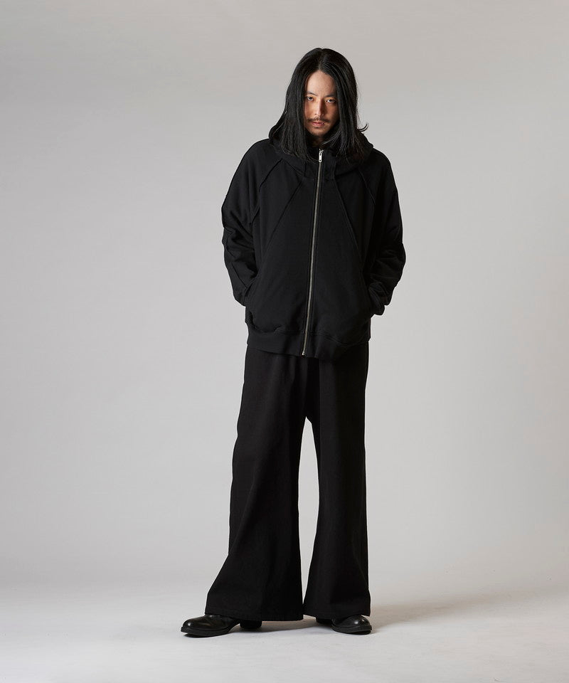 Multi-seam hooded parka