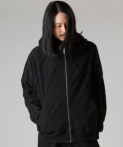 Multi-seam hooded parka