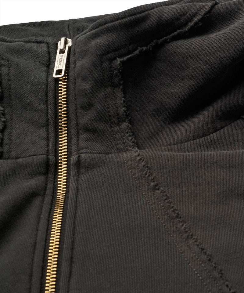 Multi-seam hooded parka