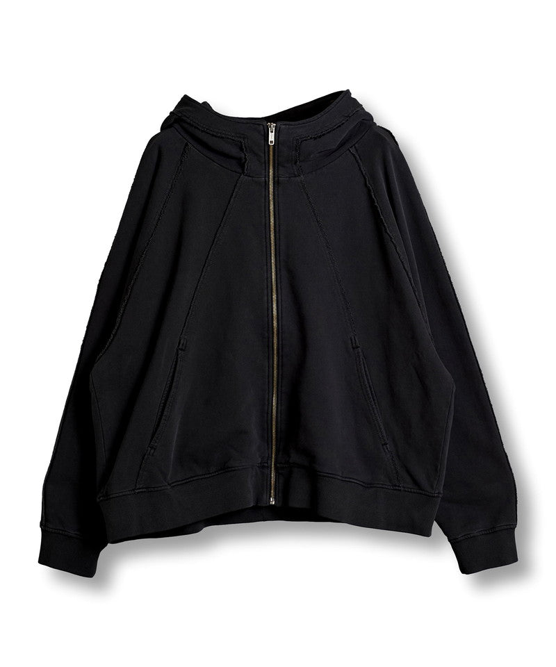 Multi-seam hooded parka