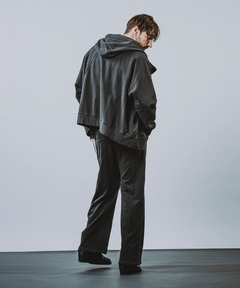 Multi-seam hooded parka