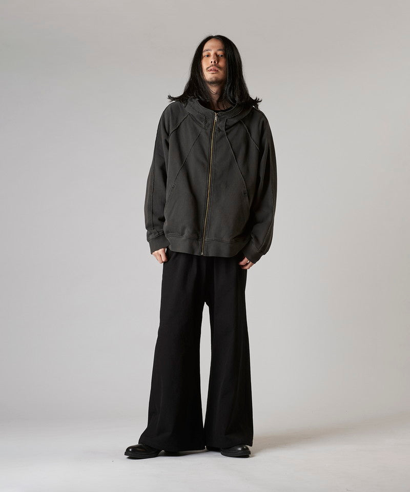 Multi-seam hooded parka