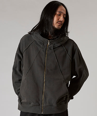 Multi-seam hooded parka